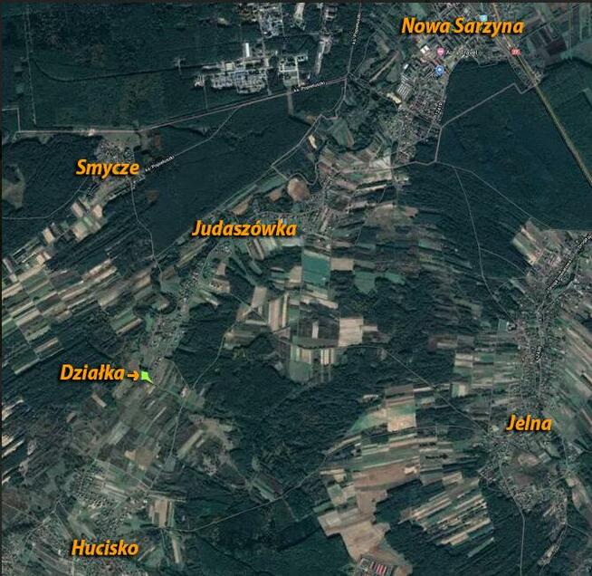 Sprzedam działkę z warunkami zabudowy, 54 ar