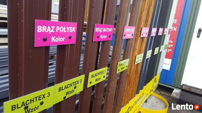 Sztachety metalowe - I i II gatunek - wybór wzorów i kolorów