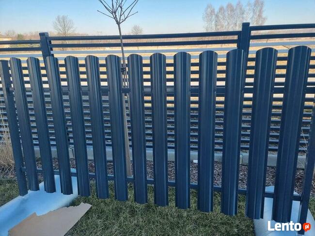 Sztachety metalowe - I i II gatunek - wybór wzorów i kolorów