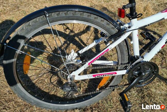 rower Author A-Matrix 26 biało-czerwony, rama alu 13,5