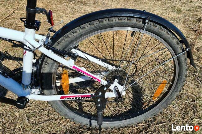 rower Author A-Matrix 26 biało-czerwony, rama alu 13,5