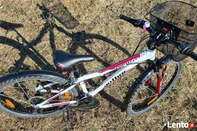 rower Author A-Matrix 26 biało-czerwony, rama alu 13,5