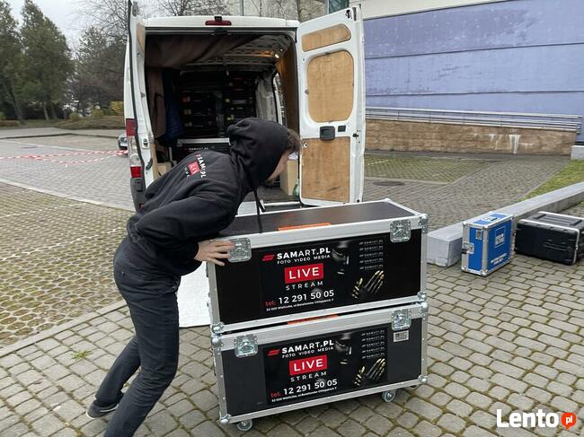 USŁUGI STREAMINGOWE MAŁOPOLSKA - LIVE STREAMING