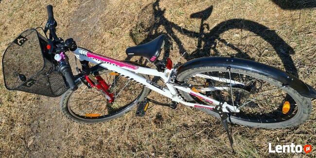 rower Author A-Matrix 26 biało-czerwony, rama alu 13,5