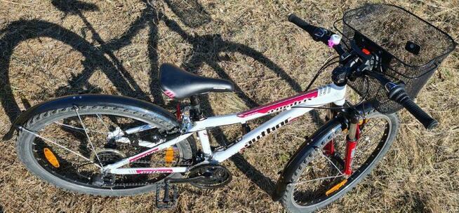 rower Author A-Matrix 26 biało-czerwony, rama alu 13,5