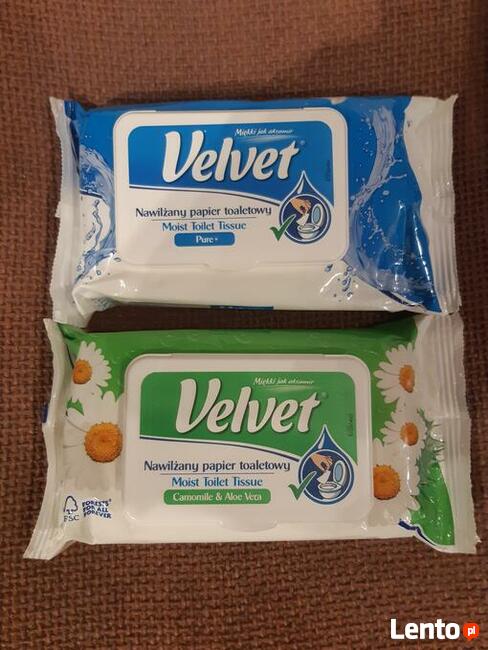 Papier nawilżony zapachowy Velvet