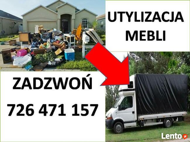 Transport -przeprowadzki -wywóz mebli-utylizacja
