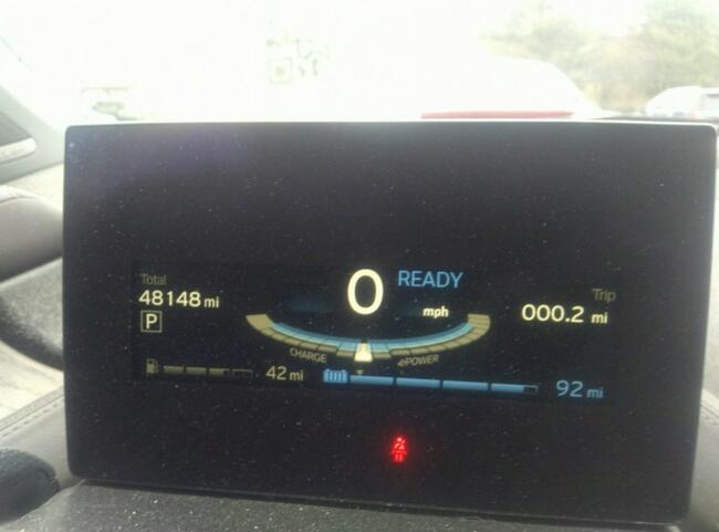 BMW i3 94Ah REX, porysowany lakier