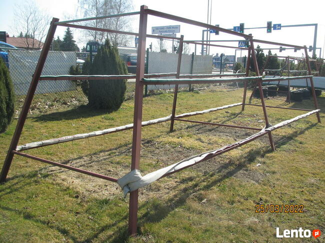 stojak składowy wystawowy