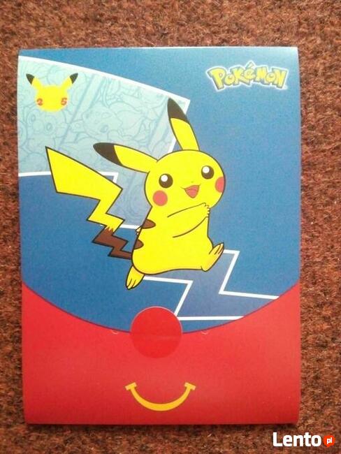 PLOMBA booster 25-lecie Pokemon McDonald + gratisy