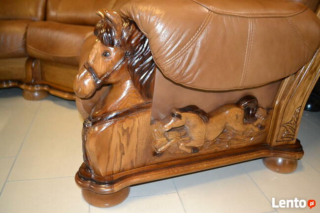 Narożnik MUSTANG 320X210 - SKÓRA NATURALNA - Wyprzedaż !!!