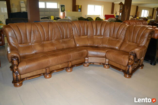 Narożnik MUSTANG 320X210 - SKÓRA NATURALNA - Wyprzedaż !!!