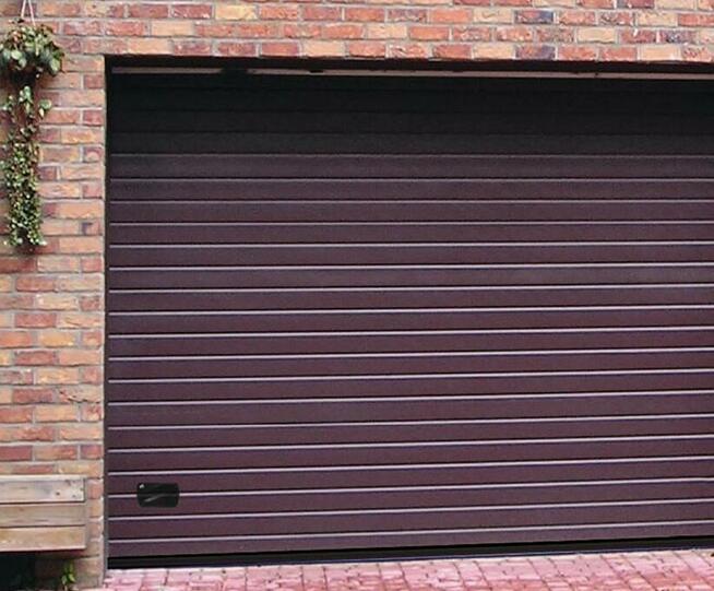 Brama garażowa segmentowa o wymiarach 2500 x 2250, biały