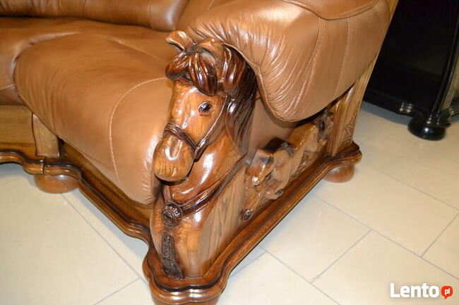 Narożnik MUSTANG 320X210 - SKÓRA NATURALNA - Wyprzedaż !!!