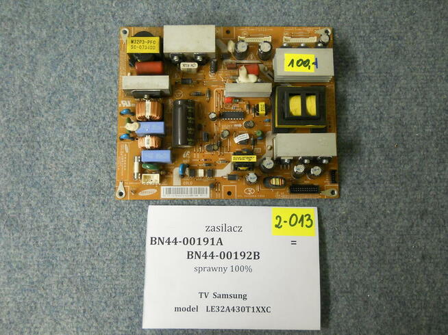BN44-00191A ~ BN44-00155A z TV - Samsung , LE32A430T1 2-013