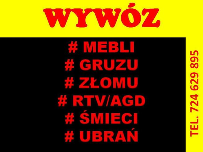 Transport- przeprowadzki -wywozy mebli-utylizacja