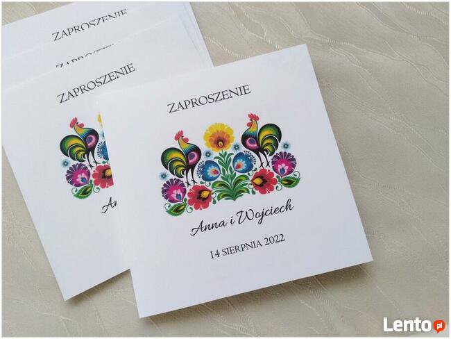 Zaproszenia na ślub