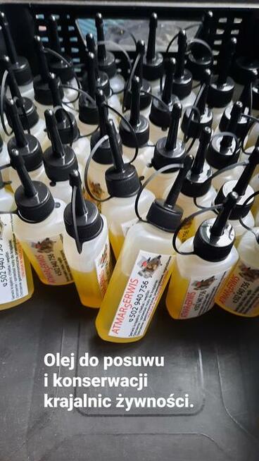 Naprawy krajalnic wędlin i chleba.Ostrzenie