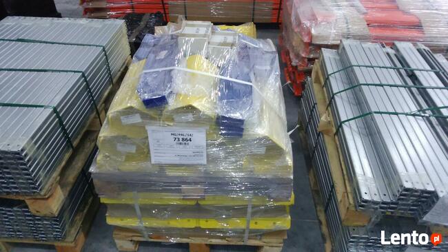 Akcesoria, części zamienne regałów paletowych, magazynowych