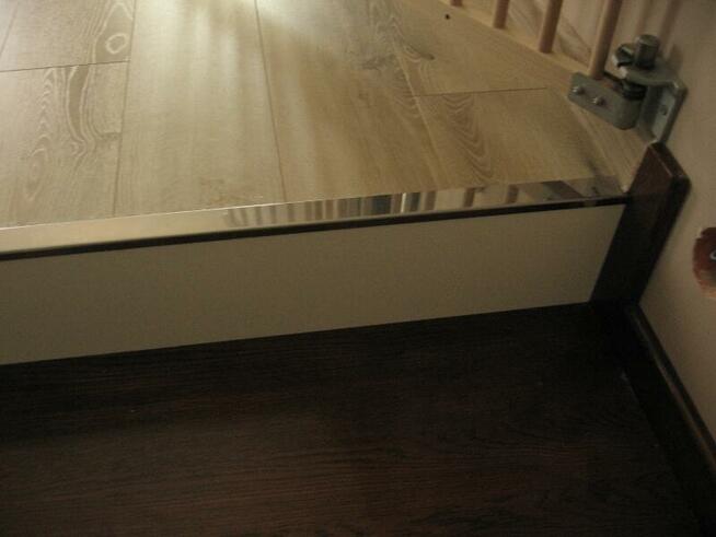 LISTWY, Kątowniki srebrny narożnik 20x20mm 2,5mb