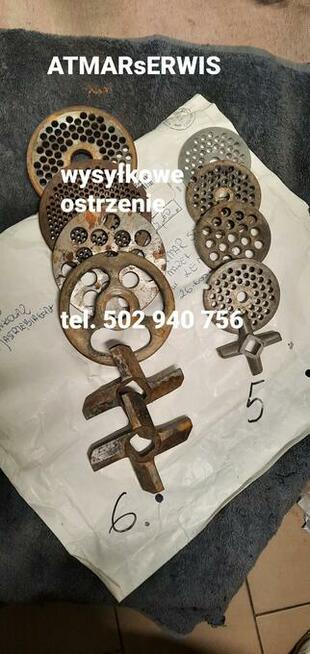 Naprawy krajalnic wędlin i chleba.Ostrzenie