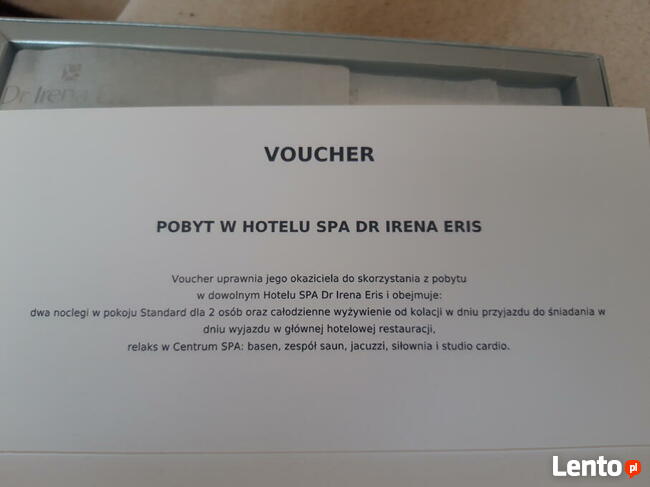 Sorzedam voucher na pobyt w drirenaeris spa