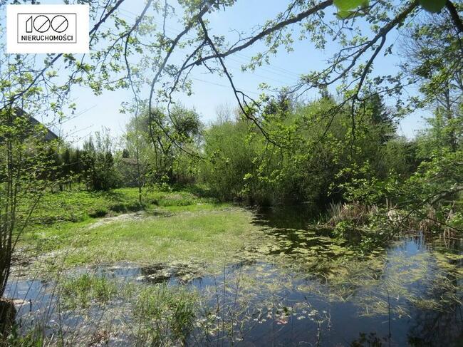 Przeradz - działka 1100m2 ze stawem w centrum wsi