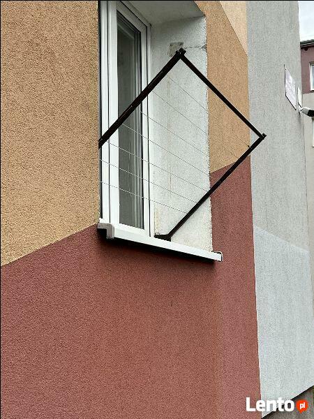 Suszarki balkonowe i zaokienne