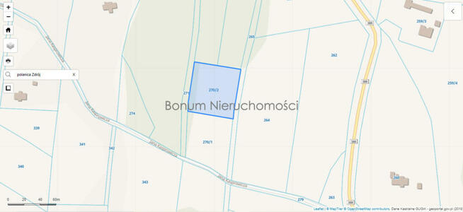 Na sprzedaż działka budowlana Polanica Zdrój