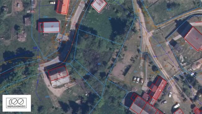 Przeradz - działka 1100m2 ze stawem w centrum wsi