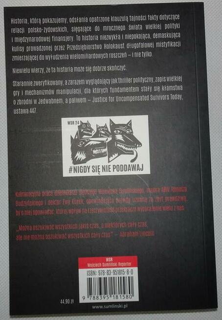 Powrót do Jedwabnego Wojciech Sumliński, Ewa Kurek | NOWA