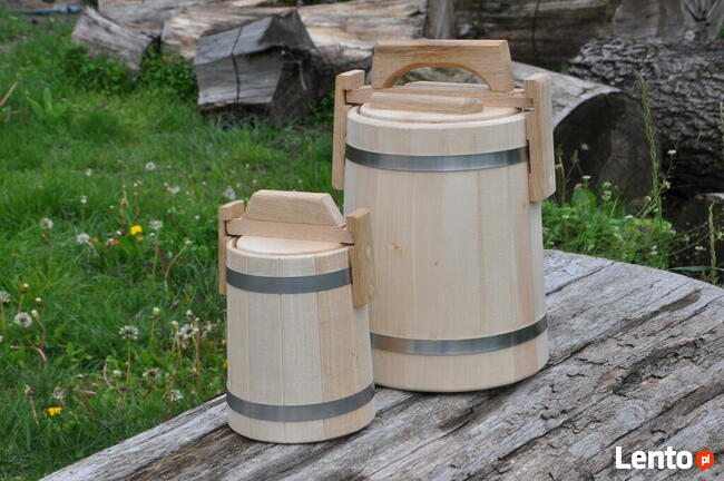 Beczka Lipowa 1 L na miód