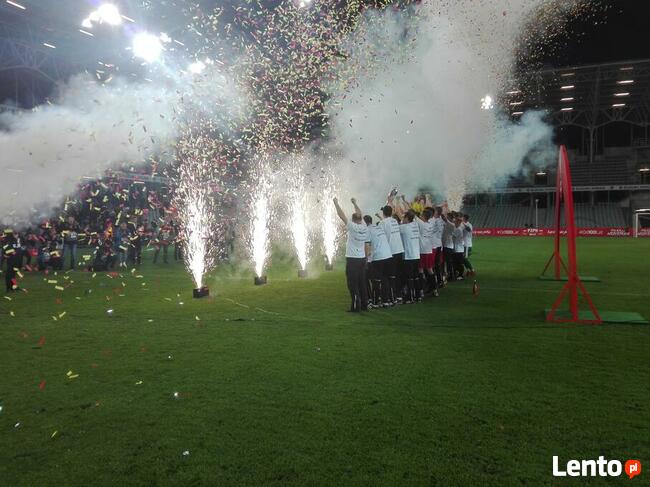 konfetti wytwornice iskier pokaz pirotechniczny Mag event