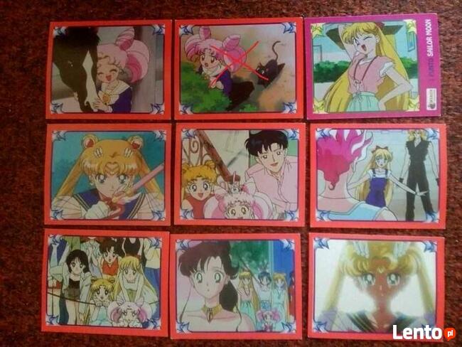 Naklejki Sailor Moon album niemieckie