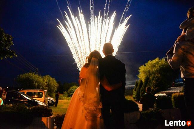 konfetti wytwornice iskier pokaz pirotechniczny Mag event