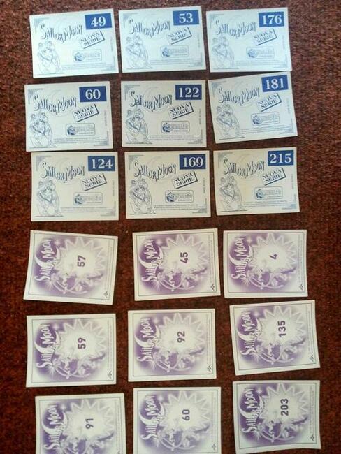 Naklejki Sailor Moon album niemieckie