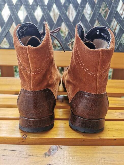 Buty Oryginalne K & S Rozm.40 Skóra naturalna NUBUK