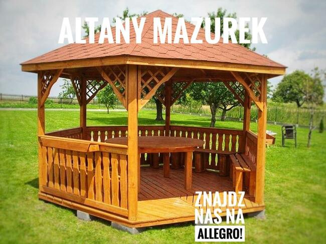 Altana ogrodowa