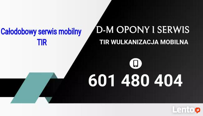 Wulkanizacja Mobilna-Tir, serwis opon ciężarowe 24/24