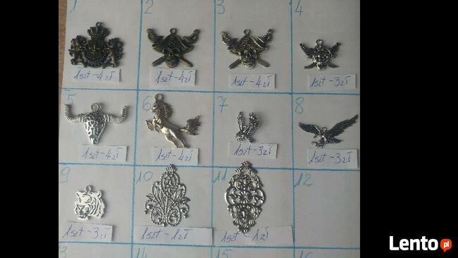 Czaszka-nity, ćwieki ozdobne