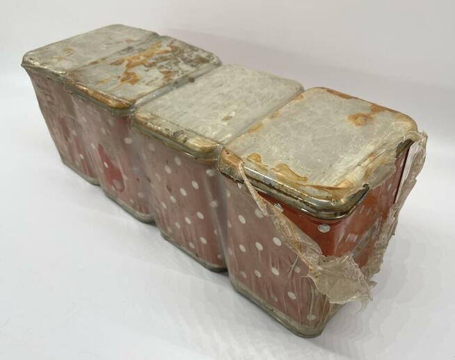 Zestaw 4 puszek CCCP fabrycznie zapakowane UNIKAT