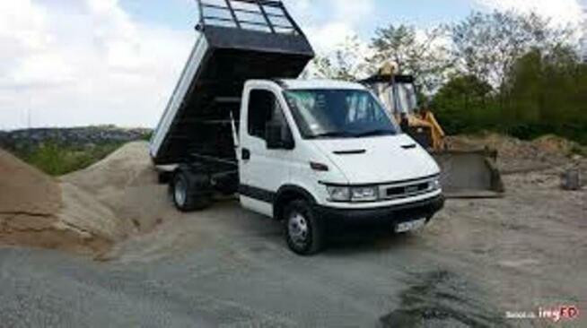 stabilizacja podsypka suchy beton kostka transport wywrotka