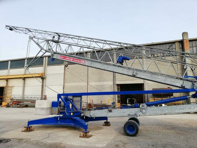 NOWY dźwig szybkiego montażu, tzw. samomontujący 1 - 4 tony