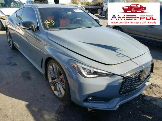 Infiniti Q60 2021, 3.0L, Red Sport, od ubezpieczalni