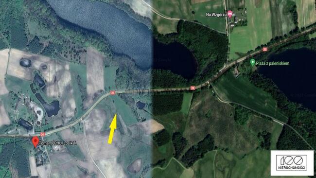 Działka zagrodowa 1796m2 Zadry blisko jezior i DK20