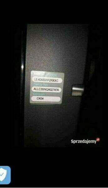 Телевізор Samsung LE40A551 - можлива доставка Televizor Sams