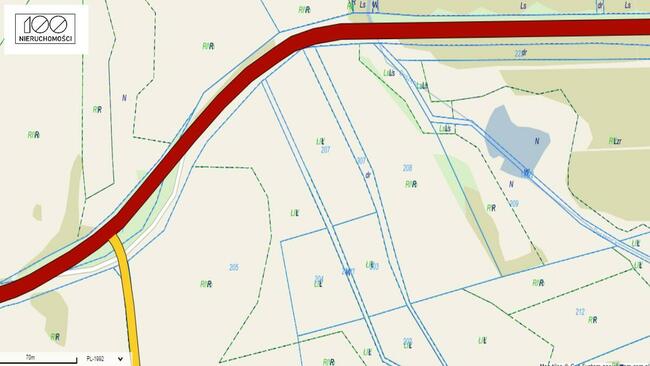 Działka zagrodowa 1796m2 Zadry blisko jezior i DK20