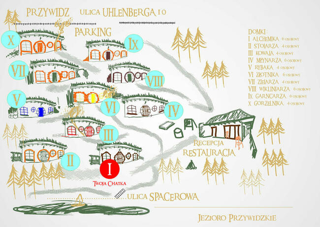 Hobbitowe Domki Na Kaszubach - Domek Alchemika - Przywidz