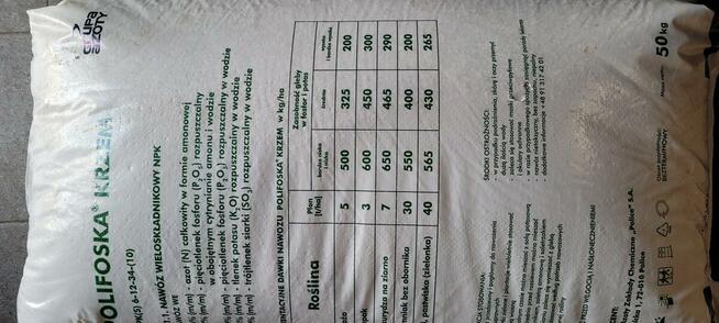 Nawóz Polifoska Krzem 50kg