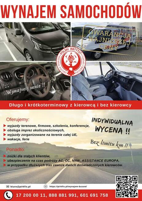 WYNAJEM BUSA 9 – OSOBOWEGO – GWARANCJA NAJNIŻSZEJ CENY!!!